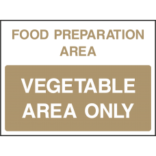 Food Prep Area / Vegetable Area Only